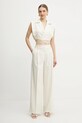 Simona Corsellini pantaloni P25CPPA019 beige SS25