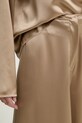 Nanushka pantaloni ZANIAH bej NW25RSPA02872