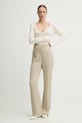 Nanushka pantaloni LINETT NW25RSPA19572 beige SS25