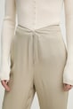 Nanushka pantaloni LINETT beige NW25RSPA19572