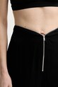 Nanushka pantaloni LINETT negru NW25RSPA19499