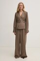 Gestuz pantaloni 10909729 maro SS25