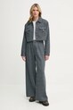 Gestuz pantaloni 10909730 gri SS25
