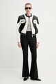 Gestuz pantaloni 10909903 nero SS25