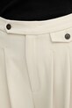 Gestuz pantaloni in misto lana beige 10910011