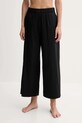Max Mara Beachwear pantaloni de plajă negru 2516131019600