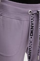 Dkny spodnie dresowe fioletowy DP5P3496