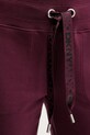 Dkny spodnie dresowe bordowy DP5P3496