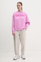 Nohavice Dkny DP5P3500 béžová SS25