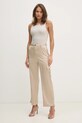 Nohavice Dkny DJ4P3011 béžová SS25