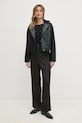 Nohavice Dkny DJ4P3011 čierna SS25