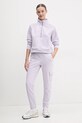 Dkny pantaloni de trening DP5P3504 violet SS25