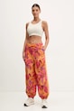 adidas pantaloni de trening x Farm Rio JD6301 portocaliu SS25