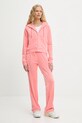 Juicy Couture melegítőnadrág JCAPW045 narancssárga SS25