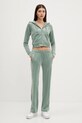 Спортивні штани Juicy Couture JCAPW045 зелений SS25