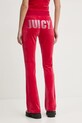 Îmbrăcăminte Juicy Couture pantaloni de trening JCBBJ125862 rosu