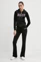 Juicy Couture pantaloni de trening JCBBJ125862 negru SS25