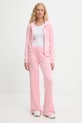 Tepláky Juicy Couture JCSEBJ001 ružová AW25