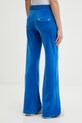 Odzież Juicy Couture spodnie dresowe JCSEBJ001 fioletowy
