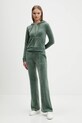 Juicy Couture pantaloni de trening JCSEBJ001 verde AW25