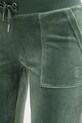 Odzież Juicy Couture spodnie dresowe JCSEBJ001 zielony