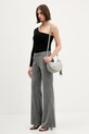 Juicy Couture spodnie dresowe JCSEBJ001 szary AW25