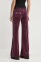 Îmbrăcăminte Juicy Couture pantaloni de trening JCSEBJ001EU burgundia