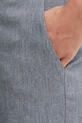 OUI pantaloni in lino misto blu 91740