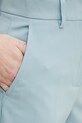 Weekend Max Mara pantaloni de lana turcoaz 2515131041600