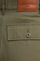 Weekend Max Mara pantaloni de bumbac verde 2515131081600