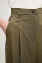 Βαμβακερό παντελόνι Weekend Max Mara πράσινο 2515131121600