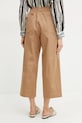 Îmbrăcăminte Weekend Max Mara pantaloni de bumbac 2515131092600 bej