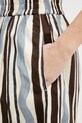 Weekend Max Mara pantaloni de bumbac bej 2515131102600