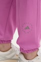 adidas by Stella McCartney pantaloni della tuta di cotone violetto JD2709