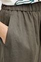 MM spodnie lniane zielony 2516131018600
