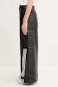 adidas Originals spodnie FAUX LTHR JX9226 czarny SS25