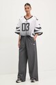 adidas Originals pantaloni della tuta WOVEN TP JY8880 grigio SS25