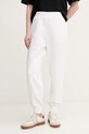 United Colors of Benetton pantaloni de trening din bumbac bumbac alb 3UNIDF01A