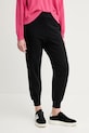 United Colors of Benetton pantaloni de trening din bumbac bumbac negru 3UNIDF01A
