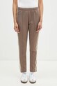 Tepláky adidas Originals Sst Track Pant pletenina hnědá JD0827