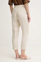 Îmbrăcăminte United Colors of Benetton pantaloni din in 4AGH558X5 bej