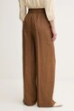 Одежда Льняные брюки United Colors of Benetton 4AGHDF08K коричневый