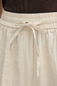 United Colors of Benetton hlače ženske od lana bež 4AGHDF08J