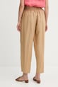 Одежда Льняные брюки United Colors of Benetton 4AGHDF08L бежевый