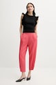 United Colors of Benetton pantaloni din in 4AGHDF08L roz SS25