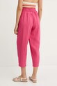 Îmbrăcăminte United Colors of Benetton pantaloni din in 4AGHDF08L roz