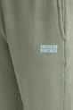 Παντελόνι φόρμας American Vintage πράσινο IZU05BE25