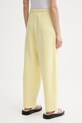 Îmbrăcăminte American Vintage pantaloni de trening YTI05AE25 galben