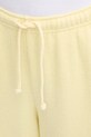 American Vintage pantaloni de trening galben YTI05AE25