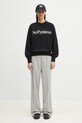 adidas Originals pantaloni della tuta Firebird JC8249 grigio